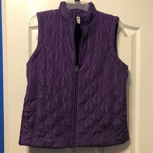NWOT Purple vest